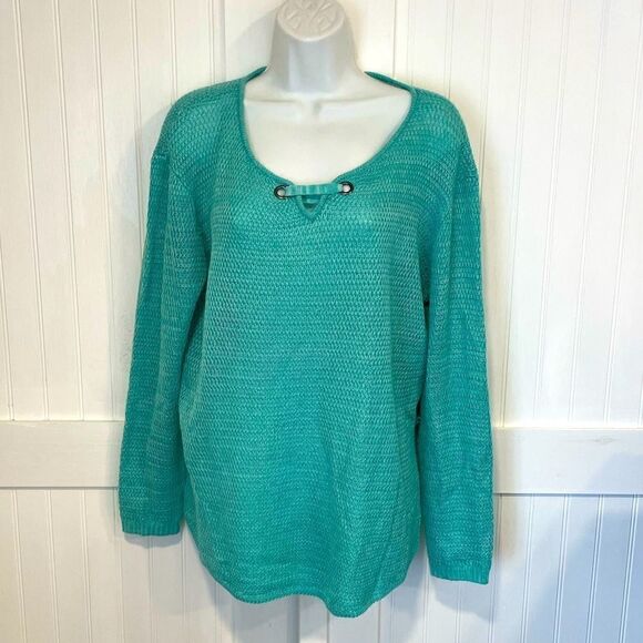 CARIBBEAN JOE lady sweater size L. - Picture 1 of 9
